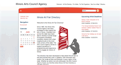 Desktop Screenshot of illinoisartfairdirectory.org
